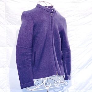 Etcetera by Carlisle wool zipper jacket